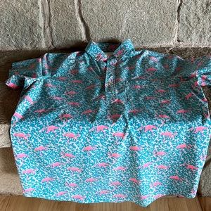 Chubbies Dry Fit Flamingo Shirt